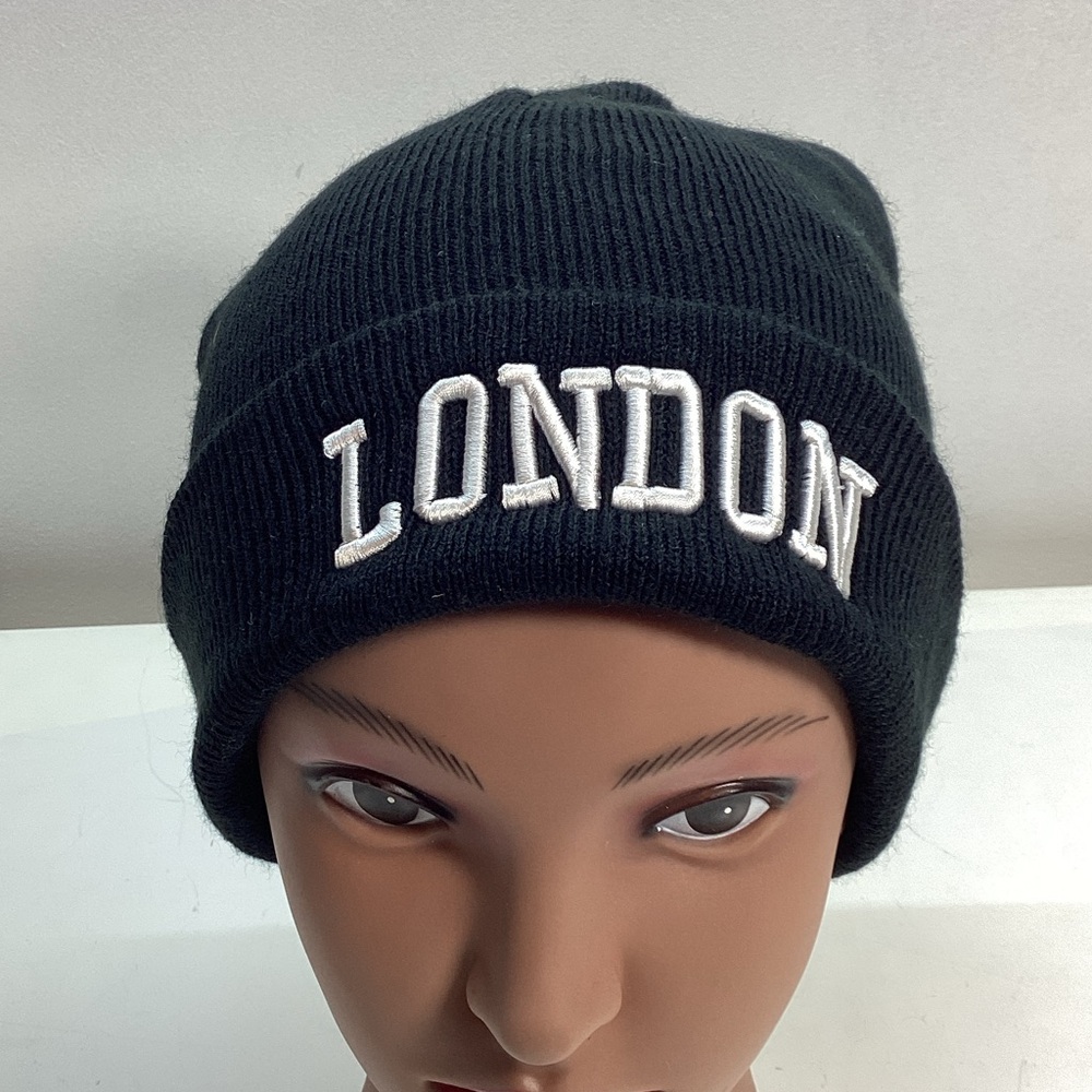 Terranova Black Knit Beanie